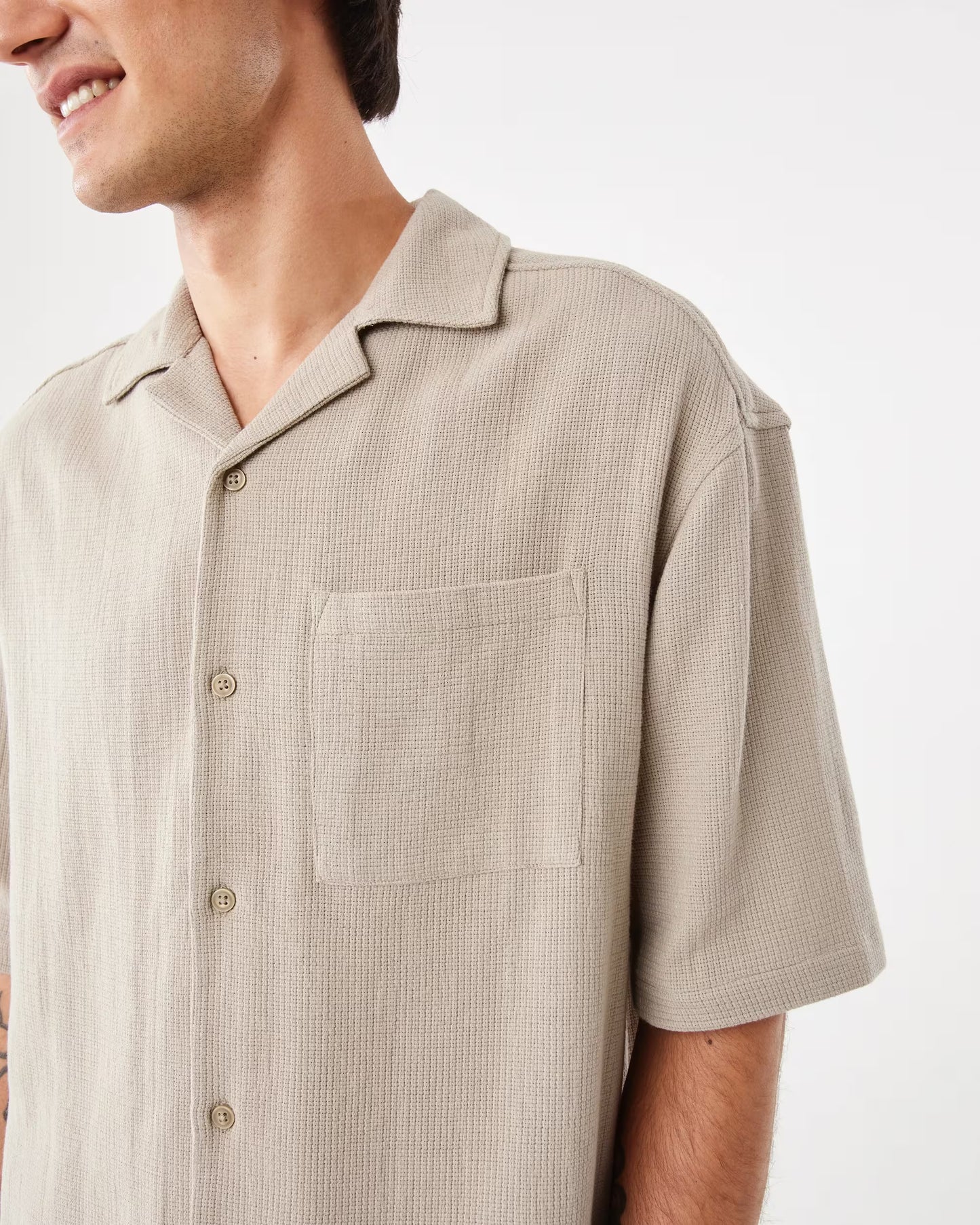 Short Sleeve Boxy Shirt