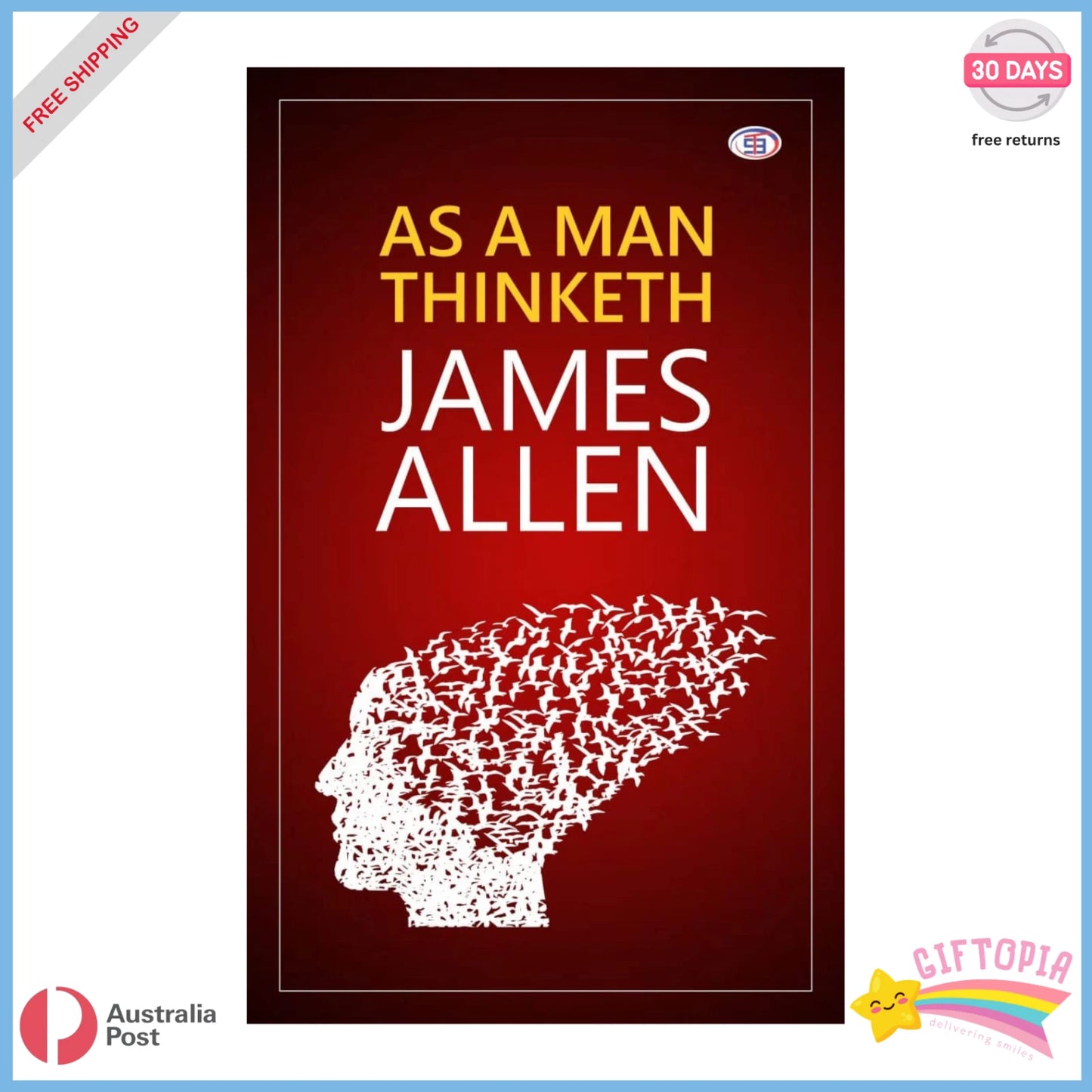 As A Man Thinketh by James Allen BRANDNEW PAPERBACK BOOK