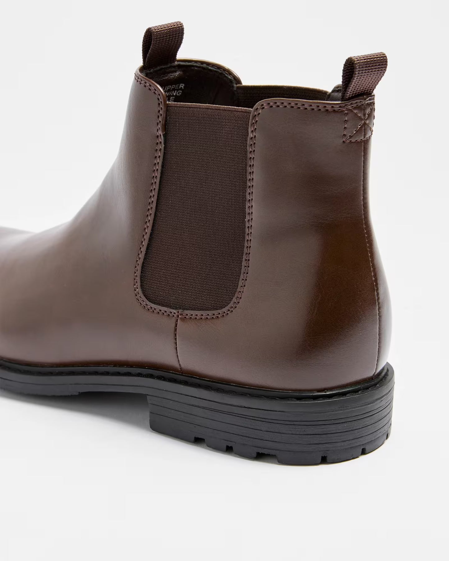 Cleated Pu Chealsy Boots