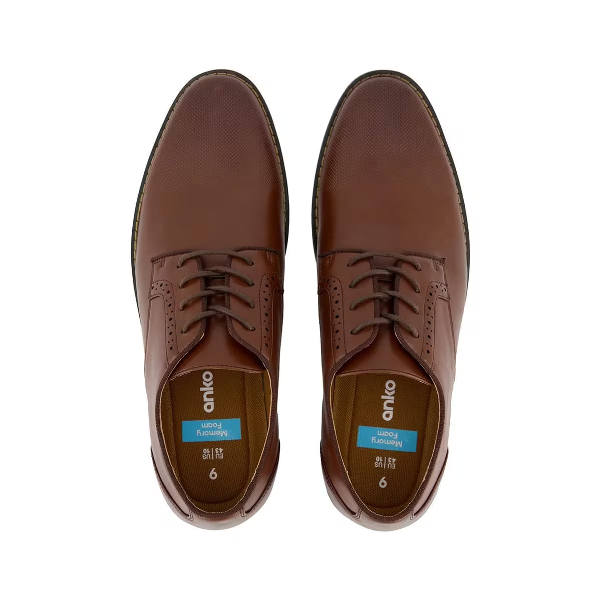 Burnished Toe Dress Shoe