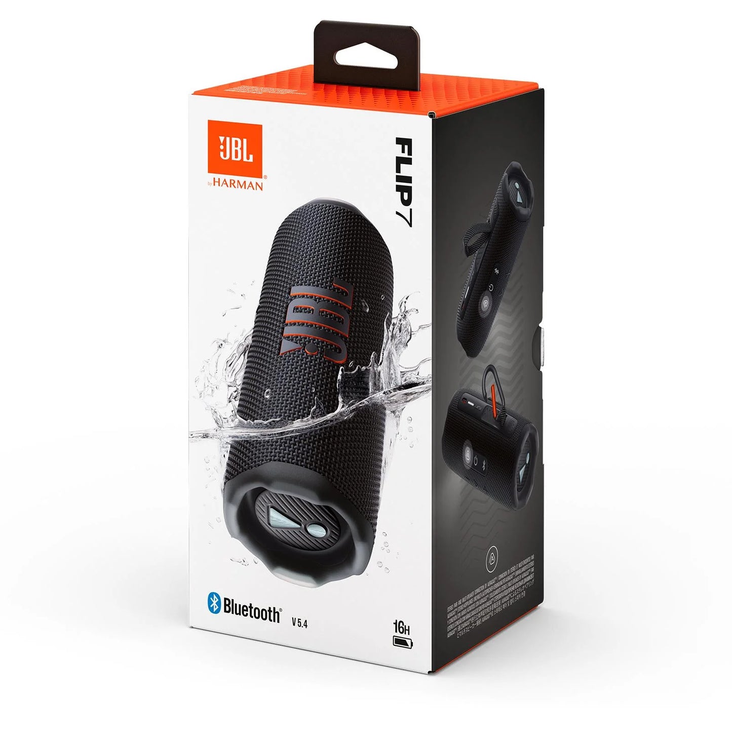 JBL Flip 7 Bluetooth Speaker Black