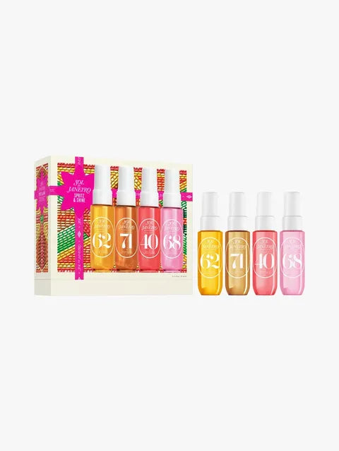Sol de Janeiro Spritz & Shine Cheirosa Perfume Mist Set 4x30mL
