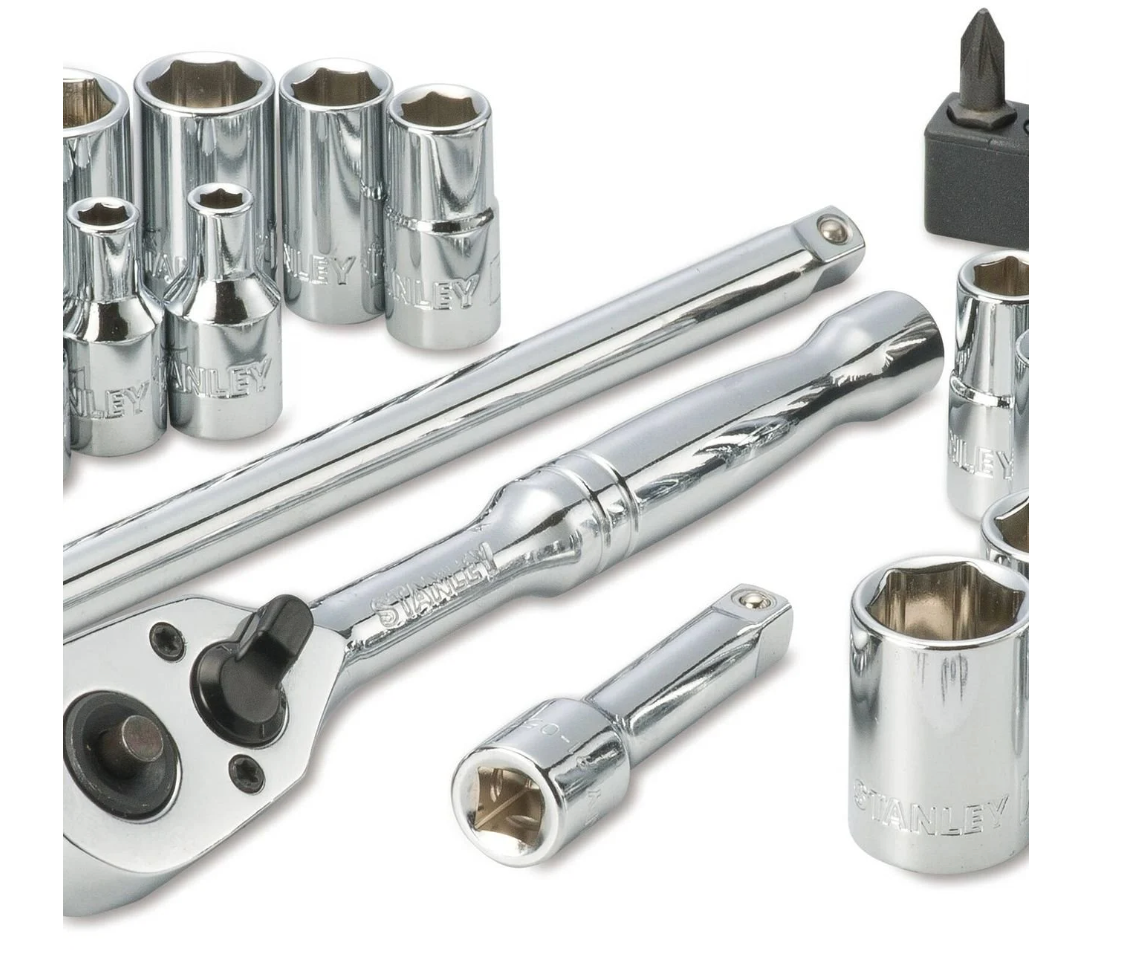 Stanley 1/4" Drive Socket Set - 40 Piece