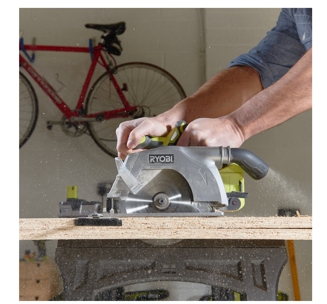 Ryobi 18V ONE+ 165mm Circular Saw R18CS-0 - Skin Only