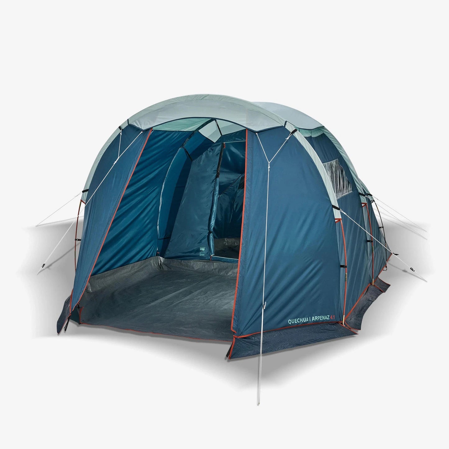 Decathlon | Camping tent with poles - Arpenaz 4.1 - 4 Person - 1 Bedroom