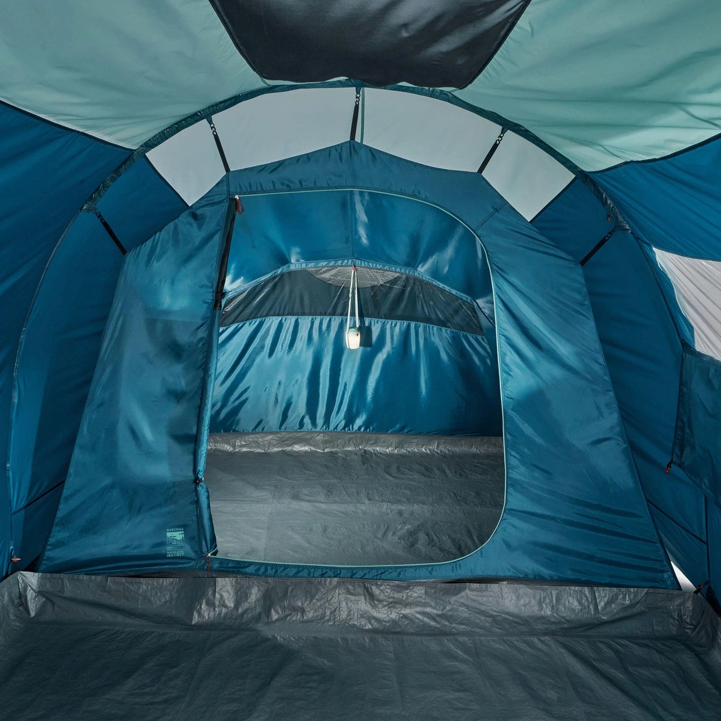 Decathlon | Camping tent with poles - Arpenaz 4.1 - 4 Person - 1 Bedroom
