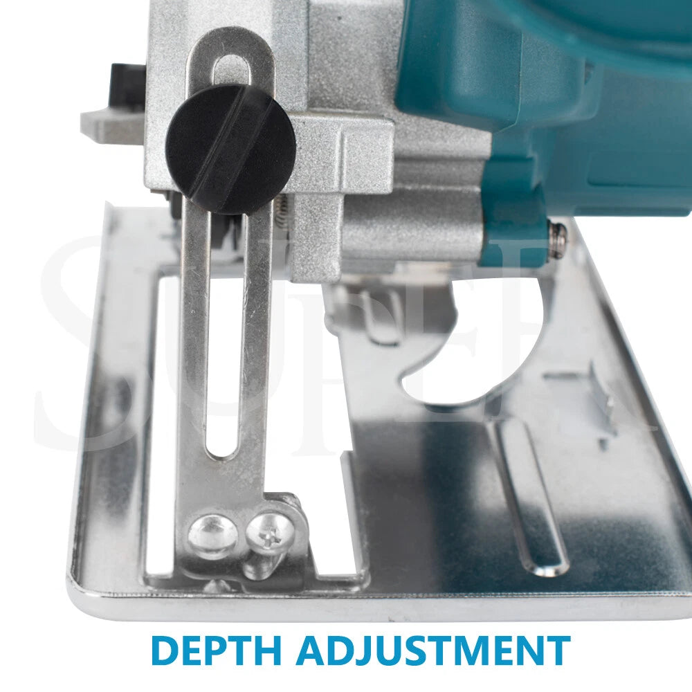 JUSFIT 125mm Cordless Circular Saw 5.5" Brushless Cutter For Makita 18V Battery  Super_lighting (76906)