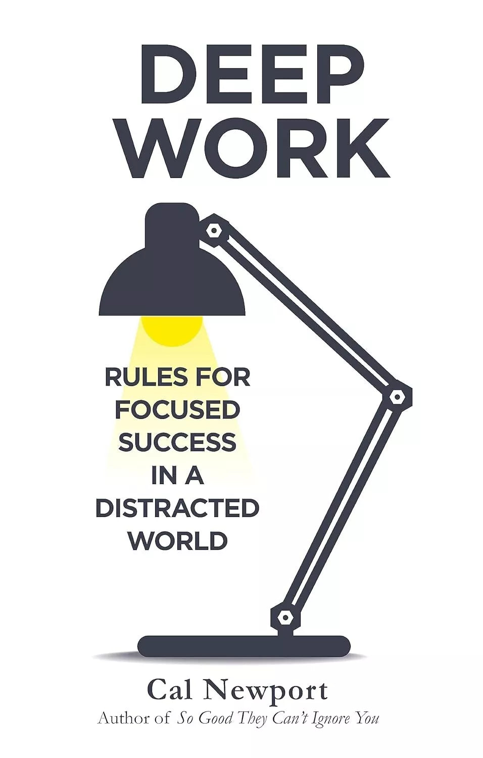 Deep Work English Book By Cal Newport Rules for Focused Success