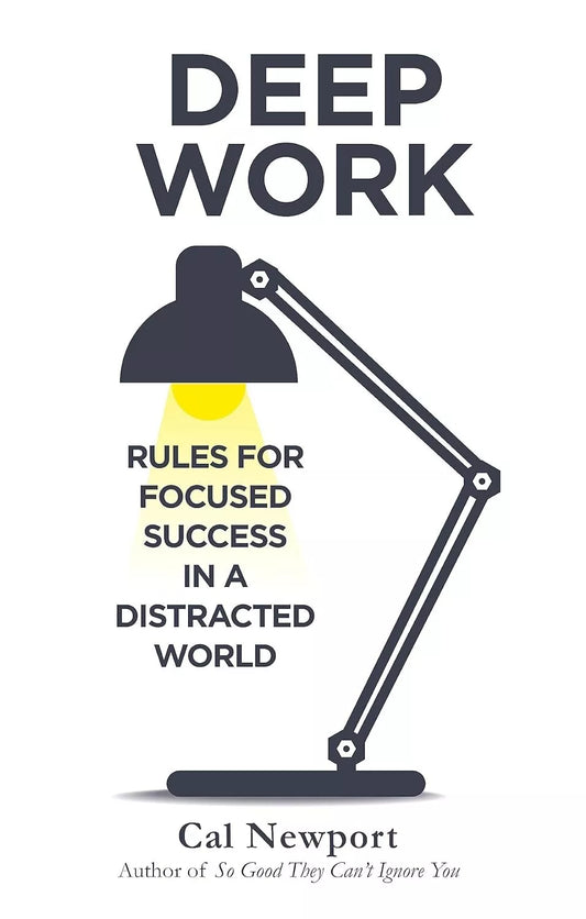 Deep Work English Book By Cal Newport Rules for Focused Success