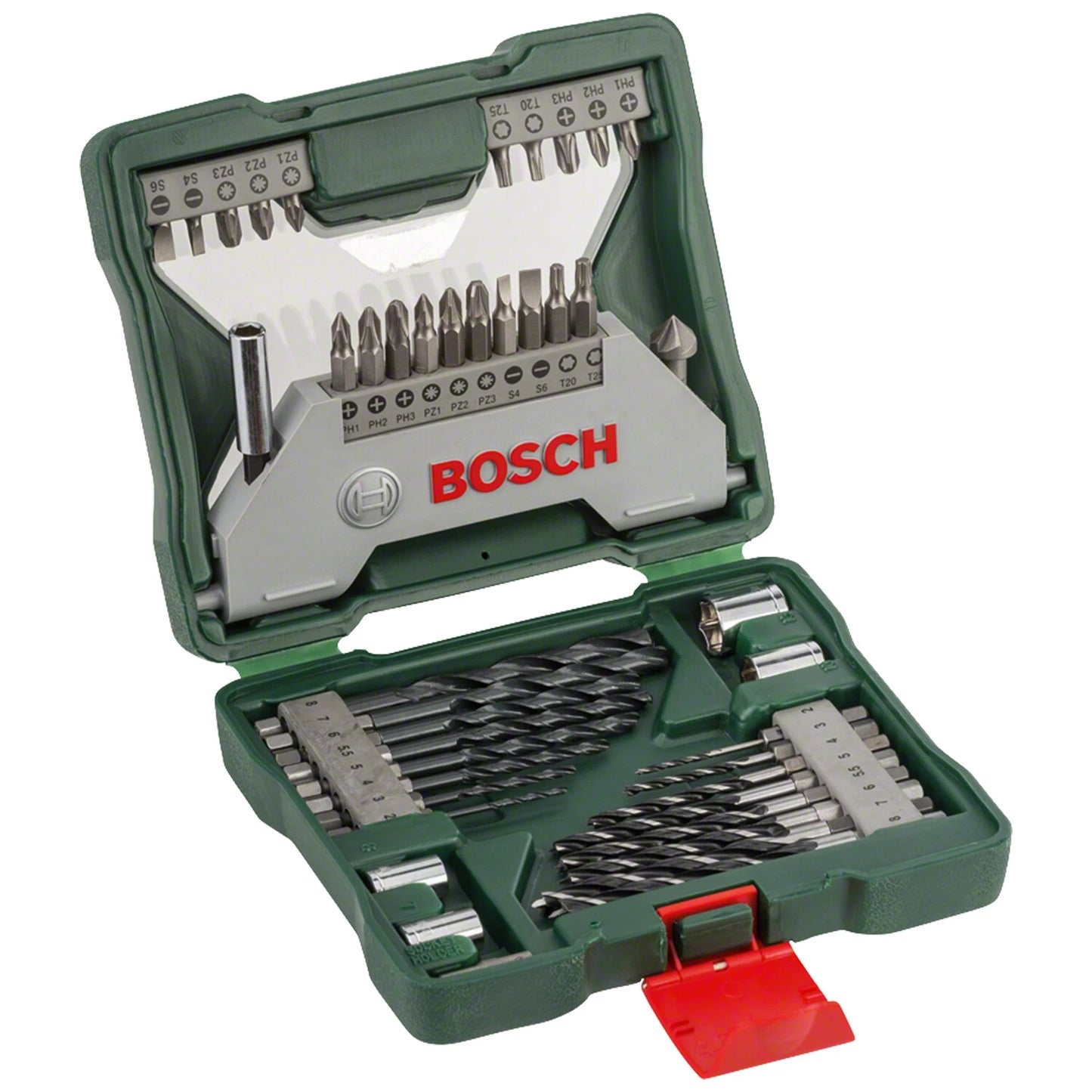 Bosch 43 Piece X-Line Drill and Screwdriver Bit Set For Wood and Metal