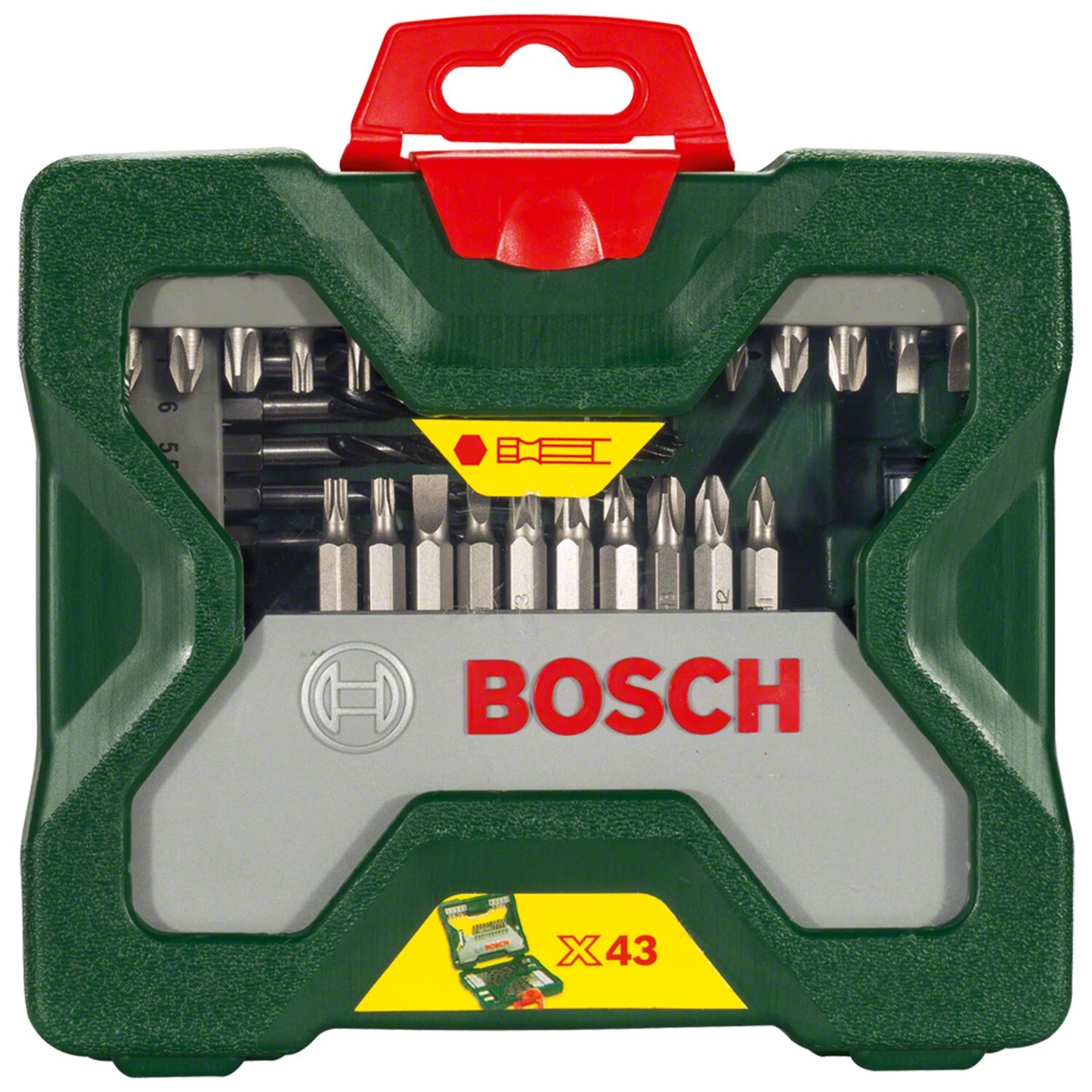 Bosch 43 Piece X-Line Drill and Screwdriver Bit Set For Wood and Metal