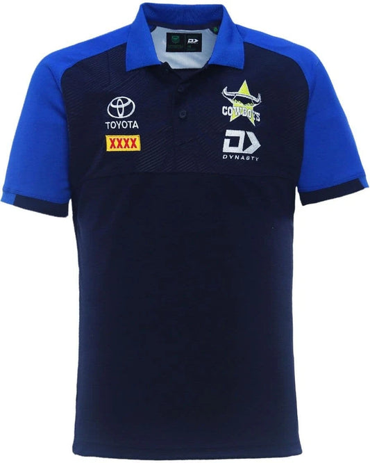North Queensland Cowboys 2024 NRL Mens Media Polo Shirt Sizes S-7XL BNWT