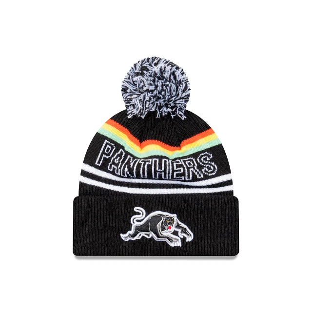 NRL Team Colours Beanie - Penrith Panthers - Adult - Unisex - Hat