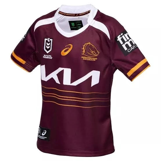 New 2025 NRL Brisbane Broncos Jerseys Broncos Rugby League Kids / Adult Jerseys