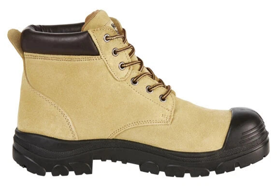 SPECIAL!! HARD YAKKA GRAVEL SUEDE 150MM (6 INCH) LACE BOOT (Y60085)(Y60086)