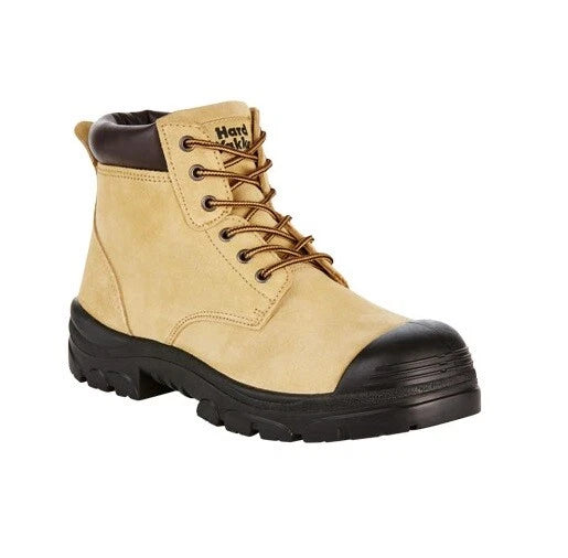 SPECIAL!! HARD YAKKA GRAVEL SUEDE 150MM (6 INCH) LACE BOOT (Y60085)(Y60086)