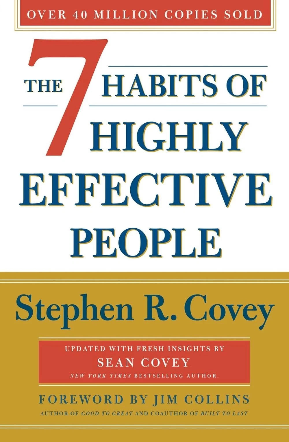 Seven Habits of highly effective people by Stephen Covey