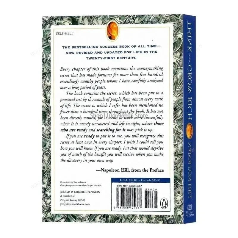 Think and Grow Rich By Napoleon Hill The Landmark Paperback