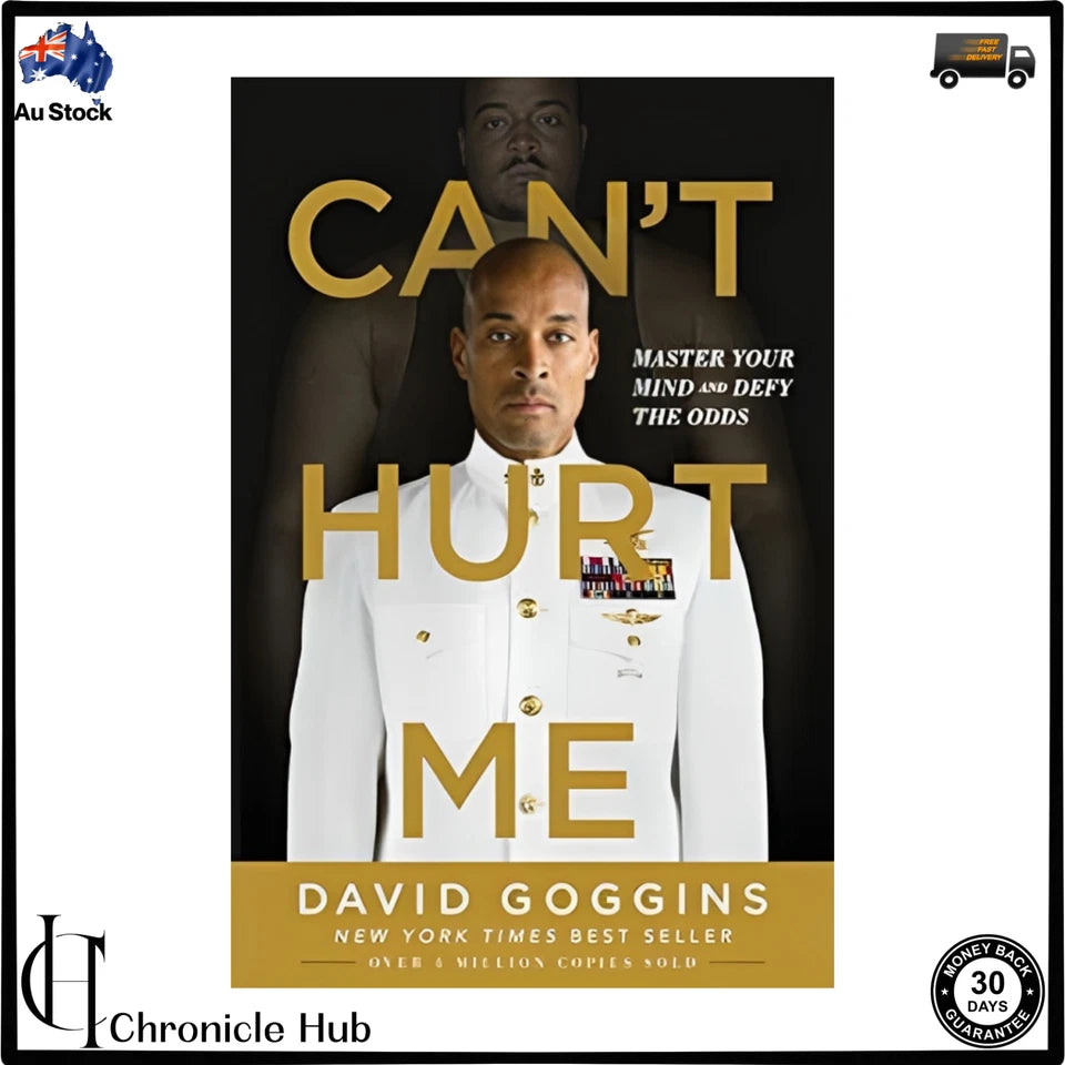 Can't hurt me+Never Finished by David Goggins